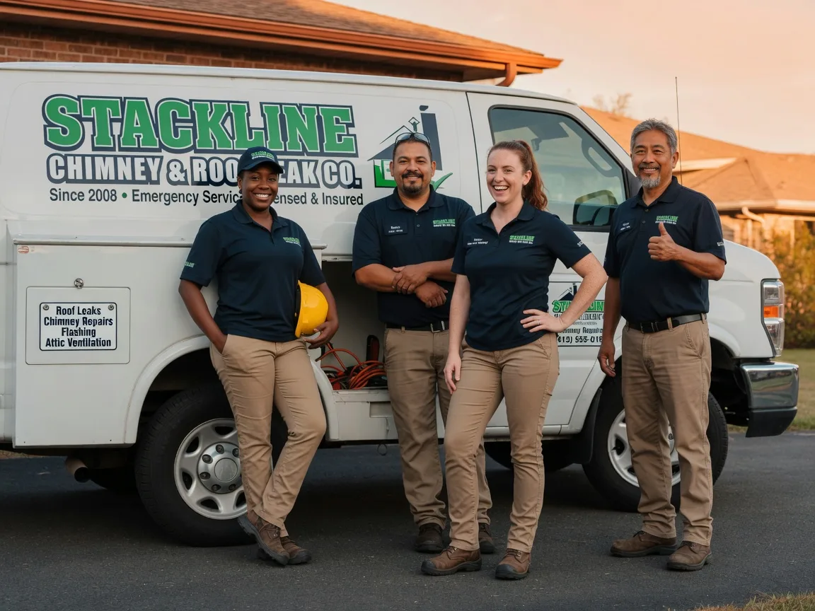 Chimney flashing repair company in West Ridge, AR